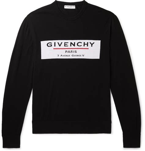 givenchy paris black sweater|Givenchy sweater cheap.